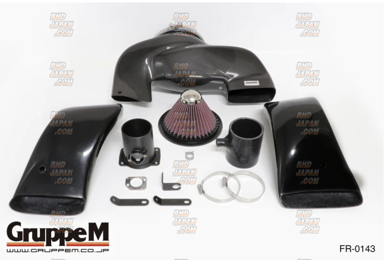 GruppeM Ram Air System Intake Kit - BRZ ZD8 GR86 ZN8 - RHDJapan